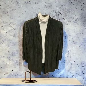 NWT Chicos shimmer cardigan. Size 1 (L/14) Super cute